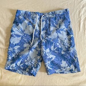 Black Brown 1826 Blue Swim Trunks